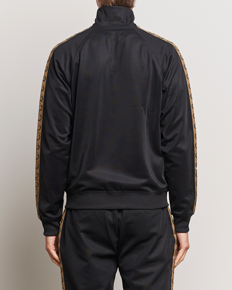 Homme | Pulls Et Tricots | Fred Perry | Taped Track Jacket Black