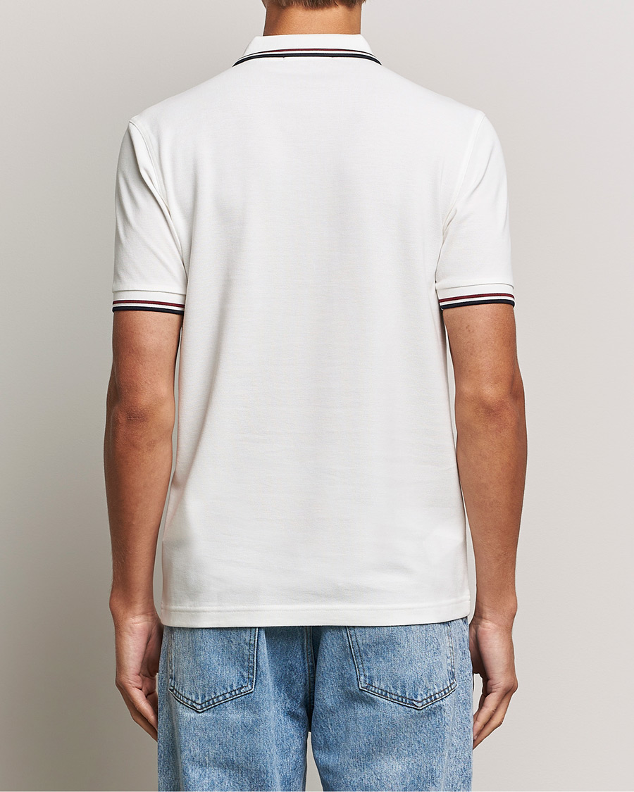 Heren | Polo's | Fred Perry | Twin Tipped Polo Shirt Snow White