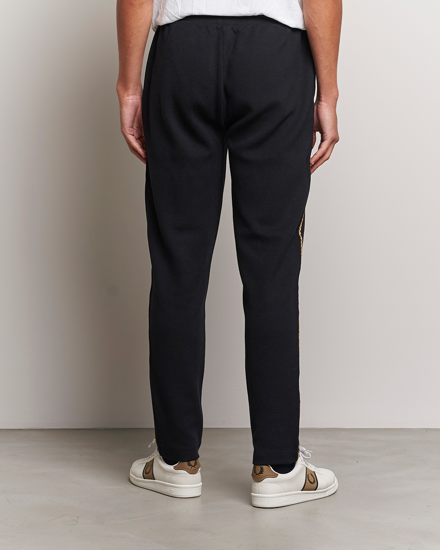 Homme | Pantalons | Fred Perry | Checkboard Taped Taped Trackpant Black