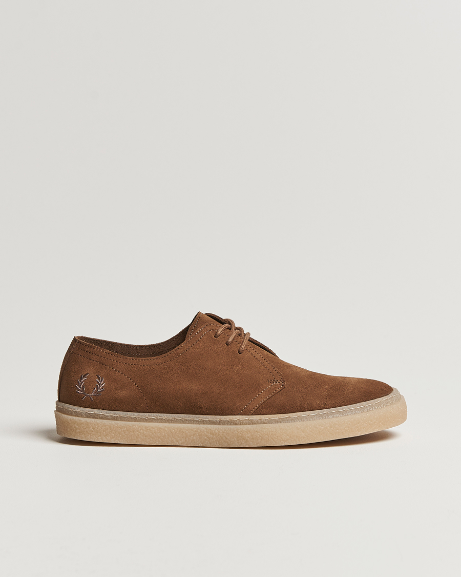 Homme | Fred Perry Linden Suede Derby Shaded Stone | Fred Perry | Linden Suede Derby Shaded Stone