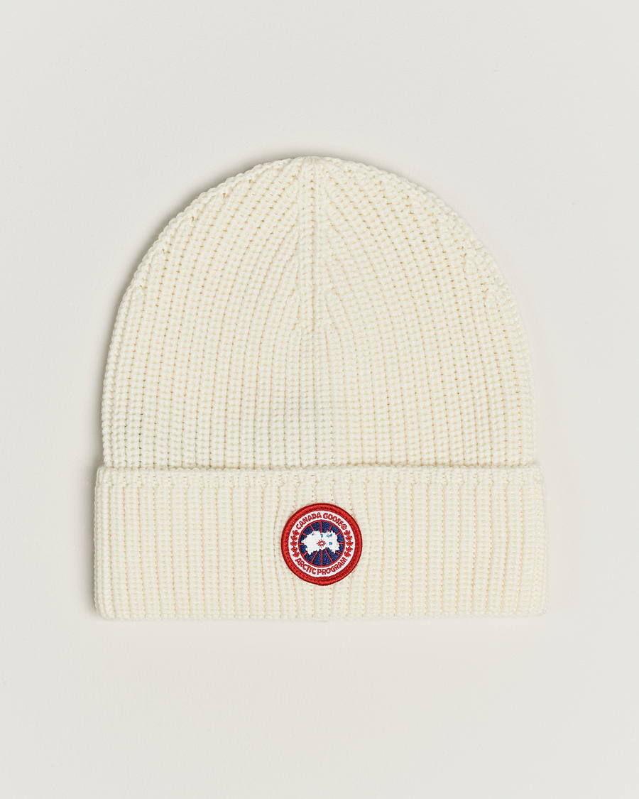 Homme | Canada Goose Arctic Disc Rib Toque Cottongrass | Canada Goose | Arctic Disc Rib Toque Cottongrass