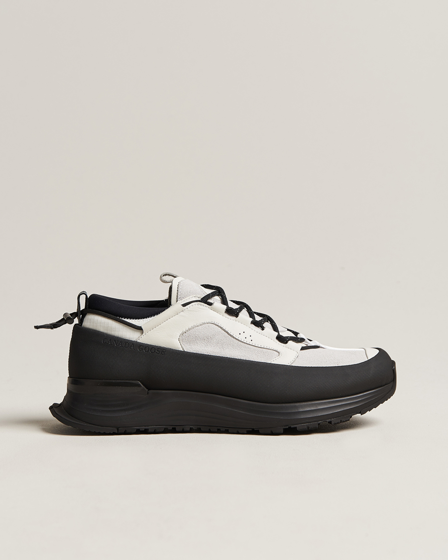 Heren | Canada Goose Glacier Trail Sneaker White/Black | Canada Goose | Glacier Trail Sneaker White/Black