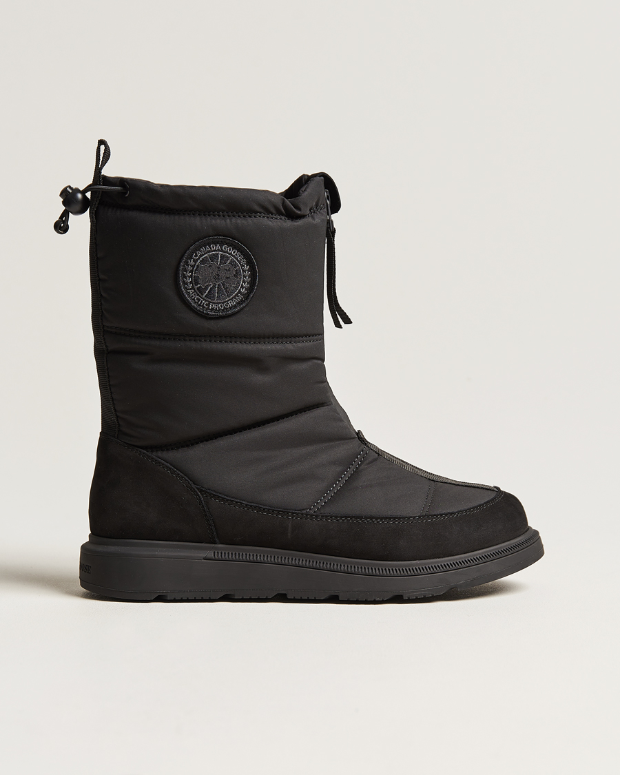 Homme | Canada Goose Crofton Fold Down Puffer Boot Black | Canada Goose | Crofton Fold Down Puffer Boot Black