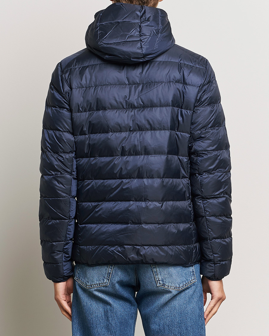Homme | Manteaux Et Vestes | GANT | Light Down Hooded Jacket Evening Blue