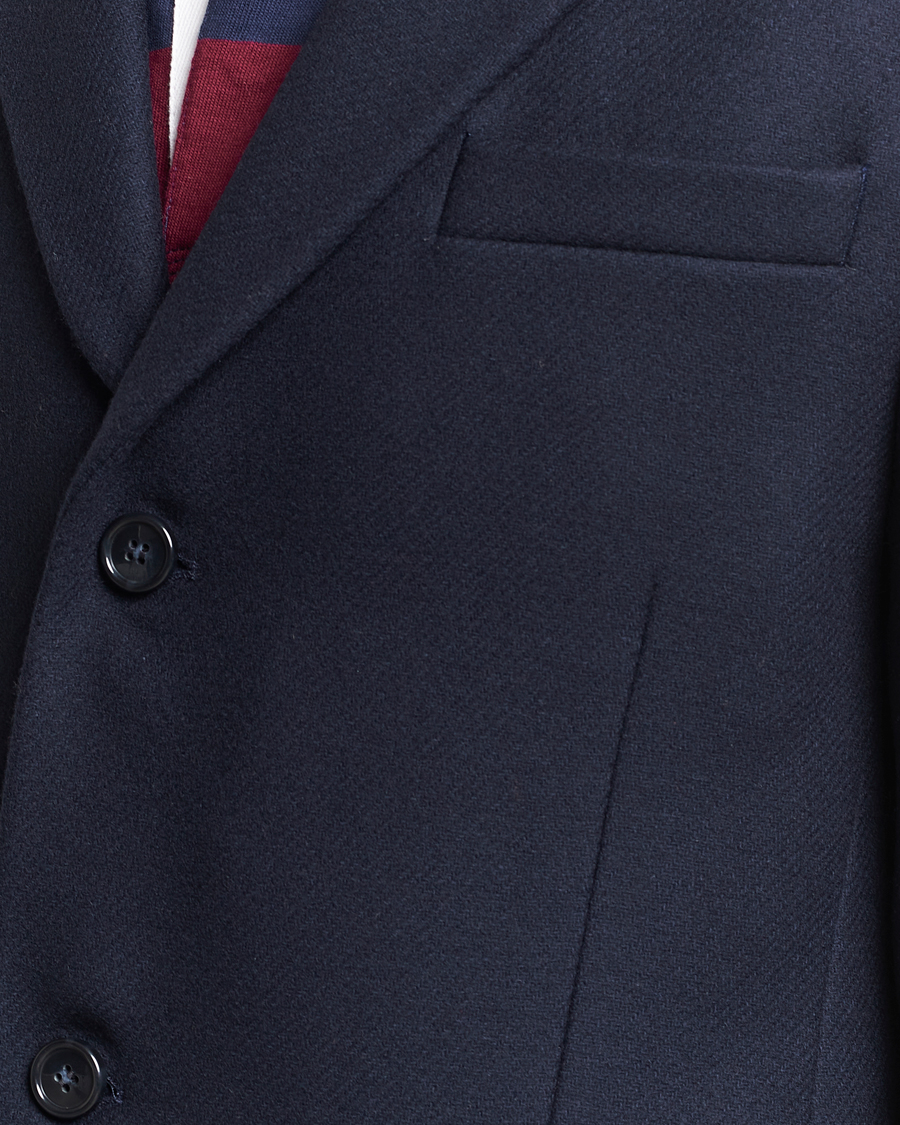 Homme | Manteaux Et Vestes | GANT | Tailored Wool Coat Night Blue