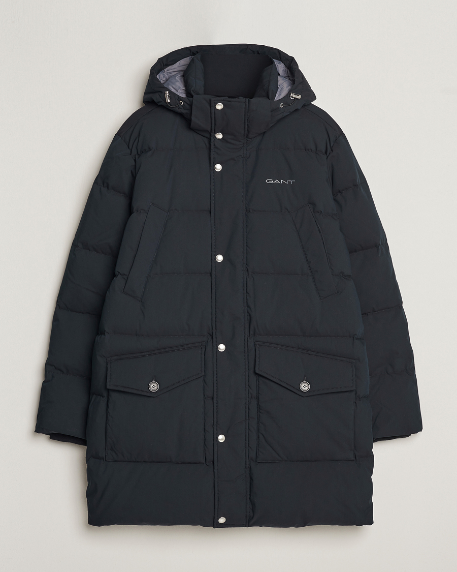 Homme | Manteaux Et Vestes | GANT | Long Alta Down Parka Black