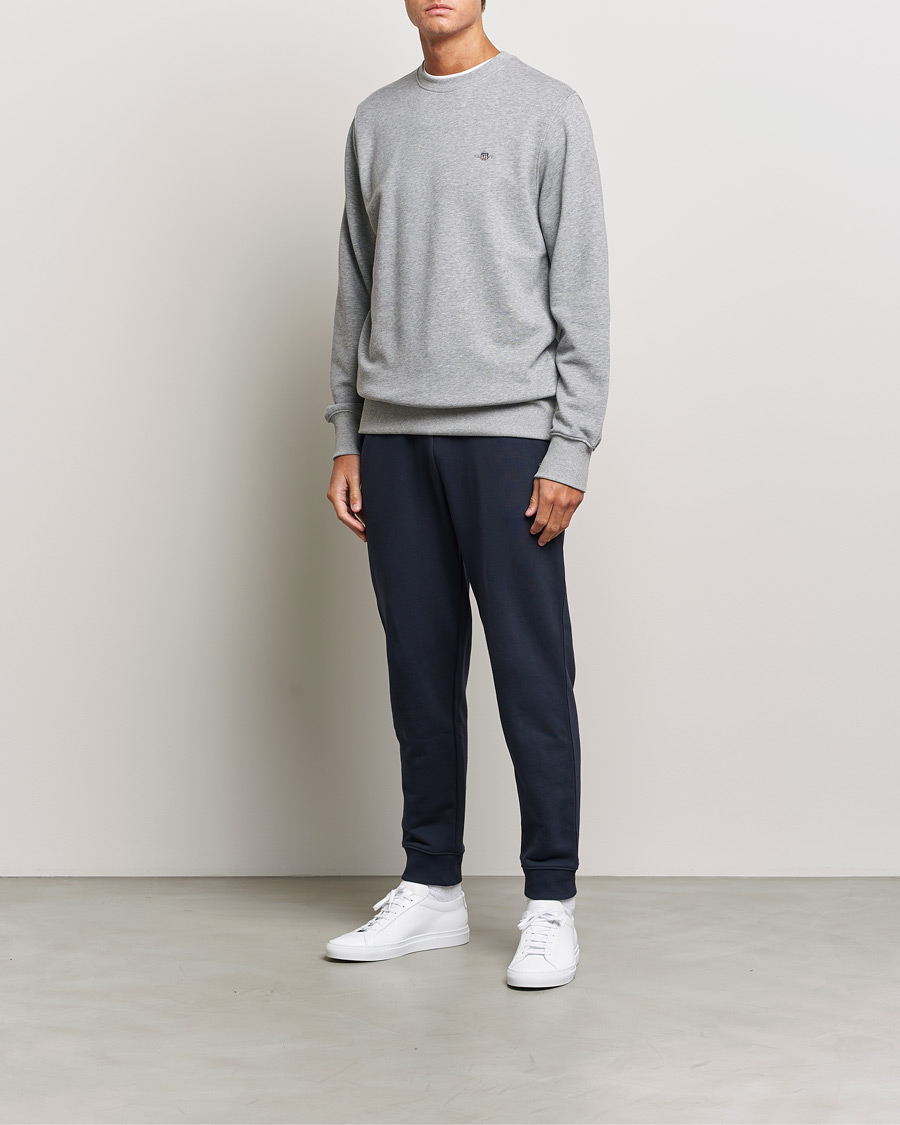 Heren | Broeken | Gant | Original Sweatpant Evening Blue