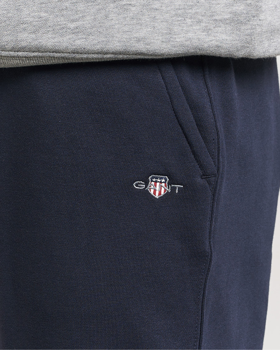 Heren | Broeken | Gant | Original Sweatpant Evening Blue