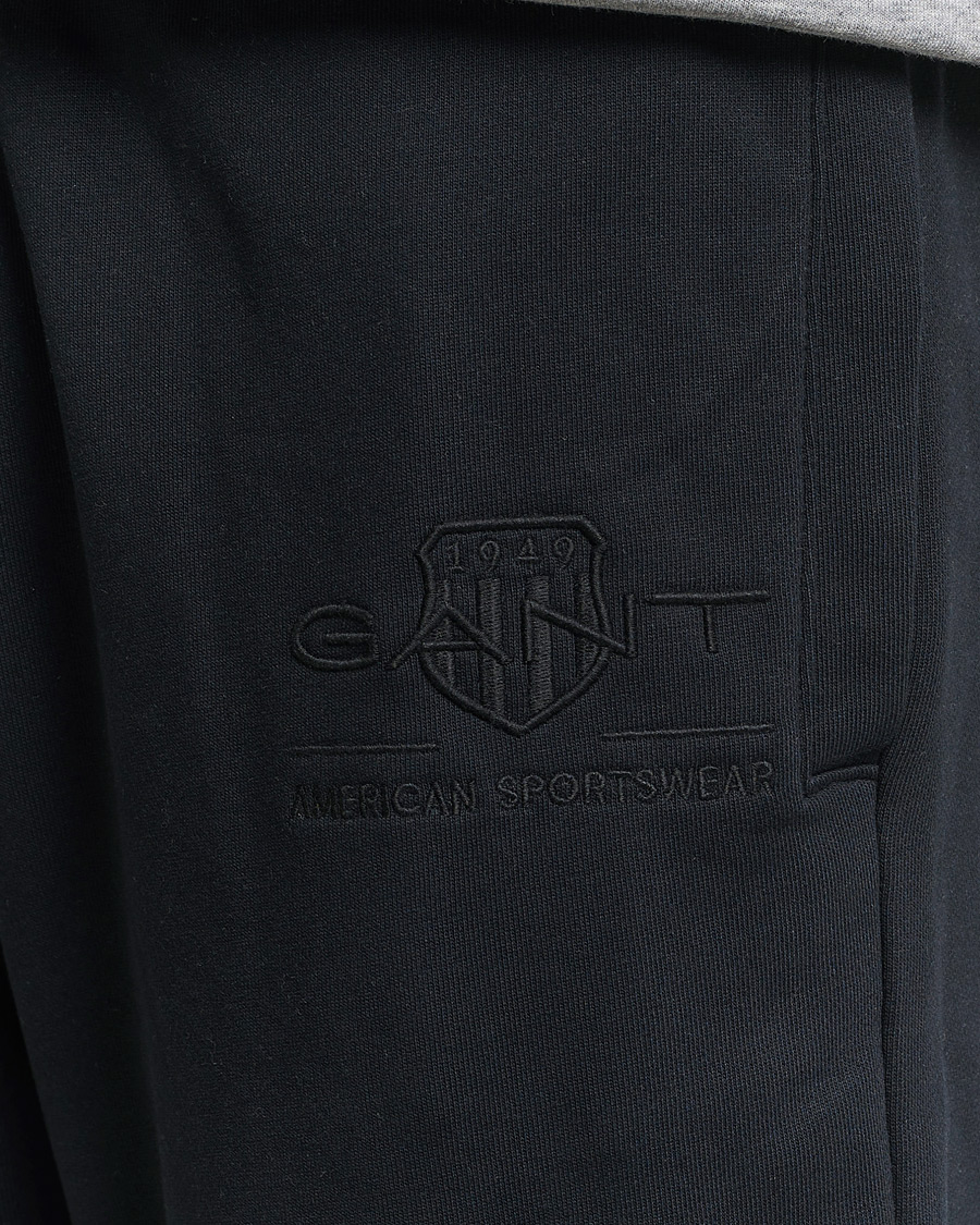 Heren | Broeken | GANT | Archive Shield Sweatpants Black