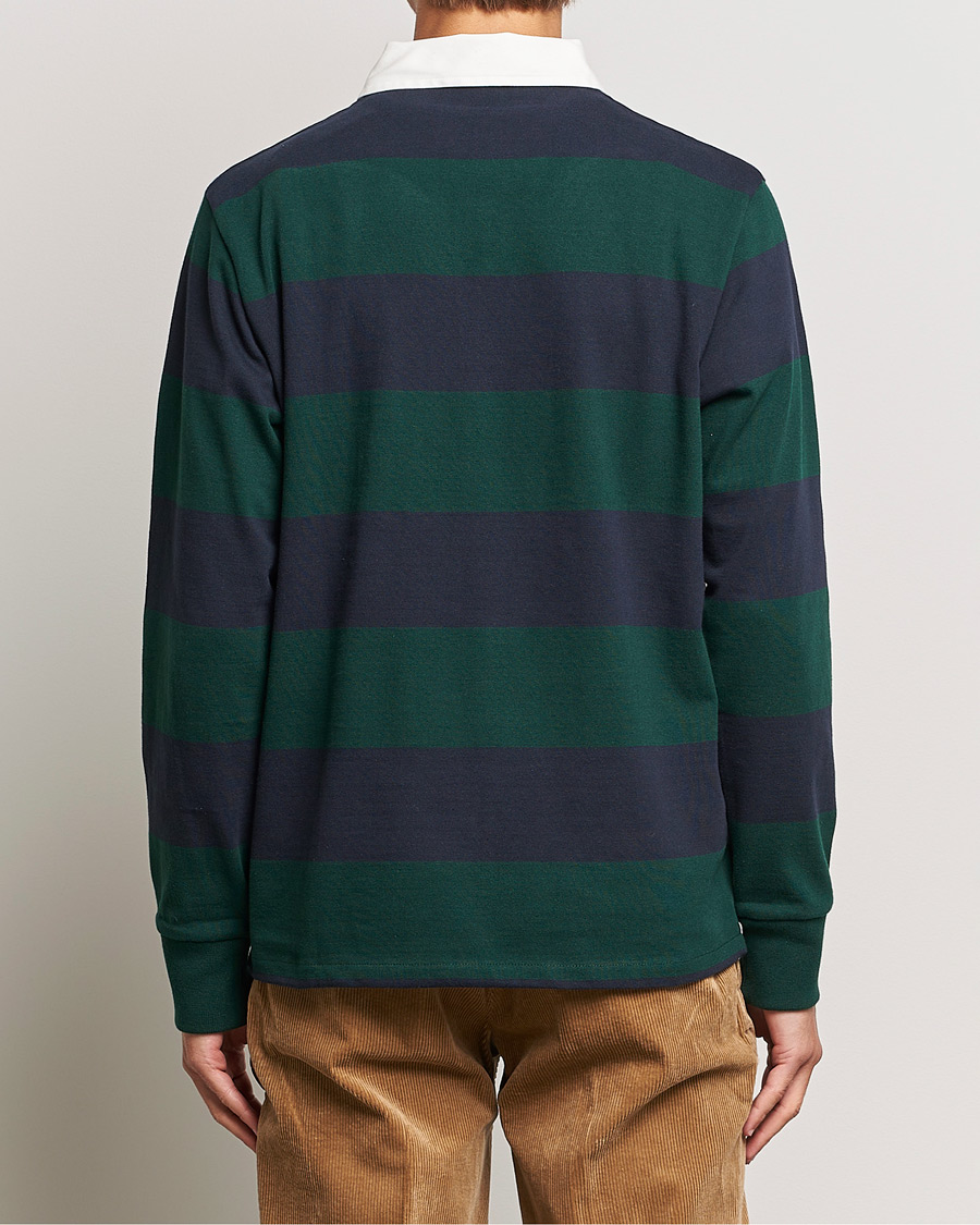 Heren | Truien | GANT | Original Barstripe Heavy Rugger Tartan Green