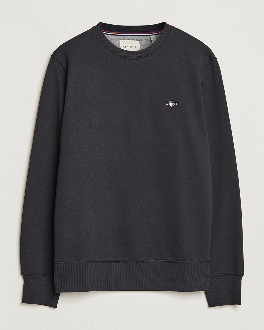 Heren | Truien | Gant | Original Crew Neck Sweatshirt Black