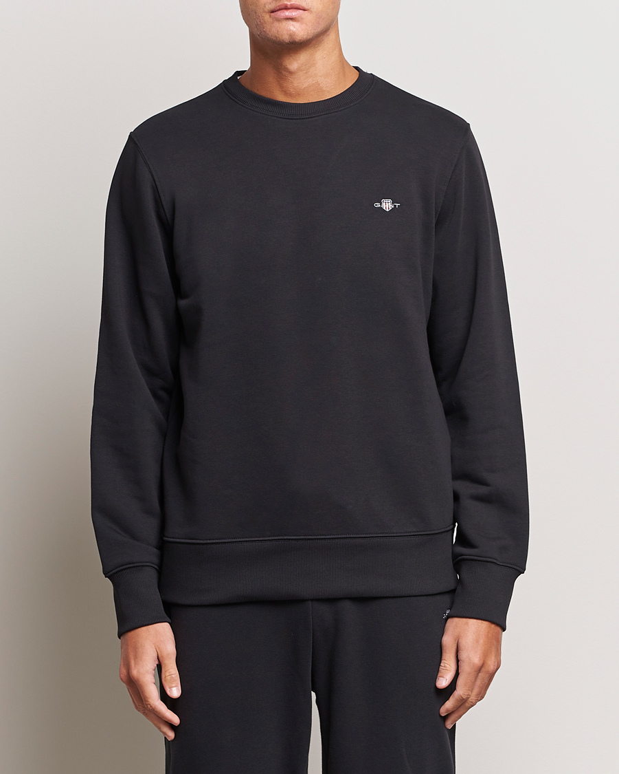 Heren | Truien | Gant | Original Crew Neck Sweatshirt Black