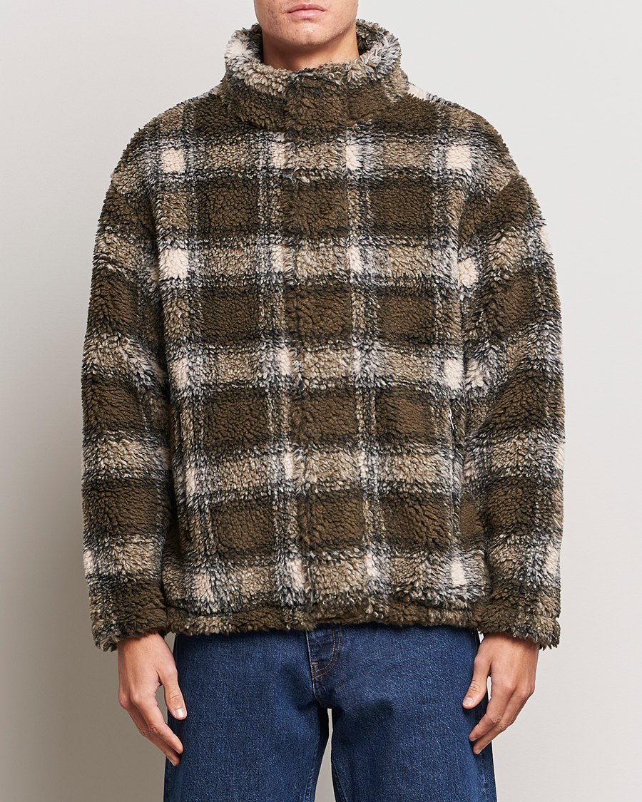 Homme | Pulls Et Tricots | GANT | Checked Shepra Fleece Full Zip Multi