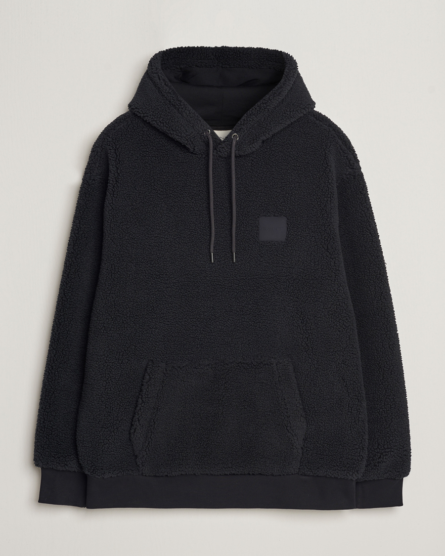 Homme | Pulls Et Tricots | GANT | Sherpa Fleece Hoodie Black