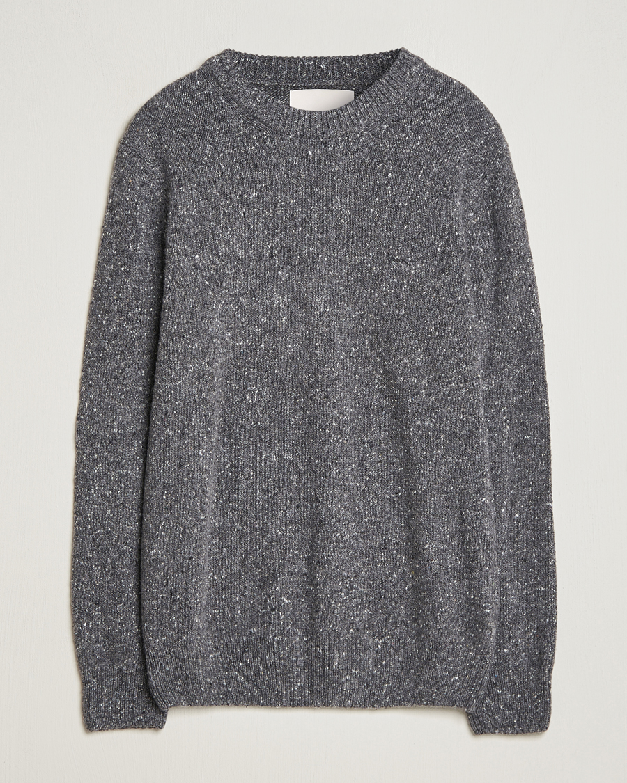 Homme | Pulls Et Tricots | GANT | Neps Donegal Crew Neck Sweater Antracite