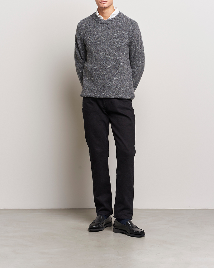 Homme | Pulls Et Tricots | GANT | Neps Donegal Crew Neck Sweater Antracite