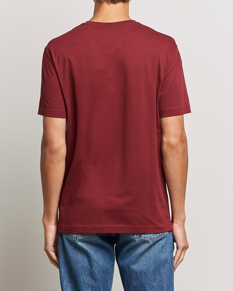 Heren | T-shirts | GANT | The Original T-shirt Plumped Red