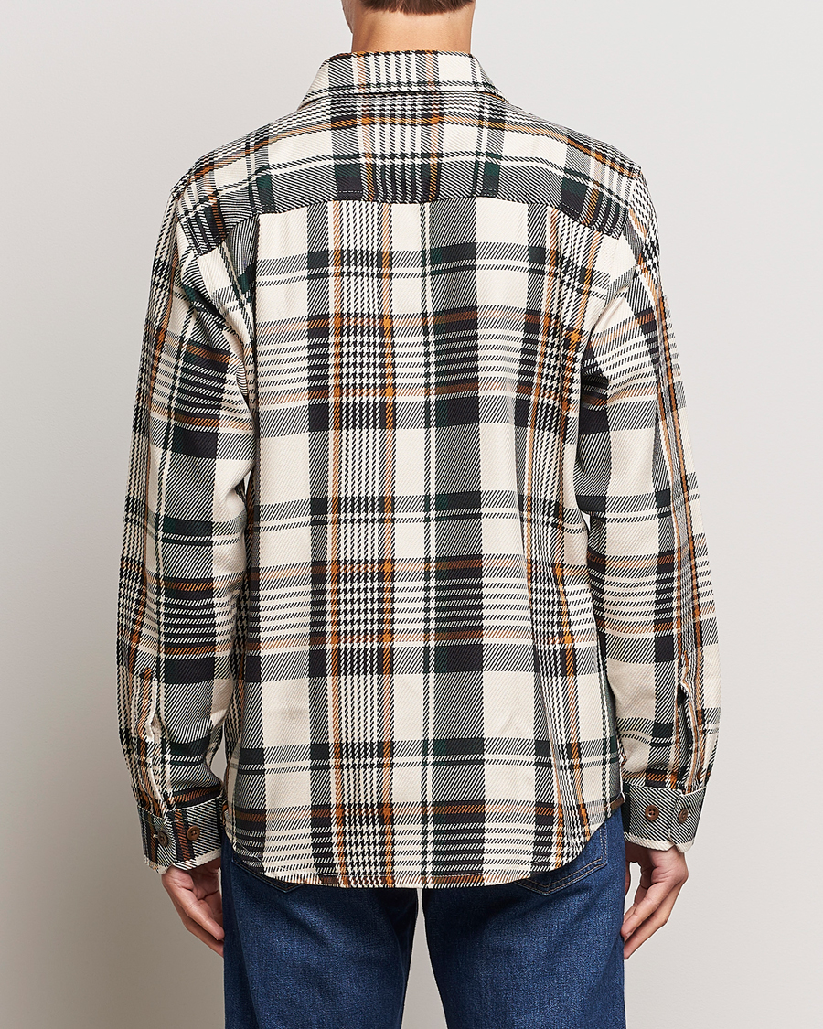 Heren | Overhemden | GANT | Heavy Twill Checked Overshirt Putty Multi
