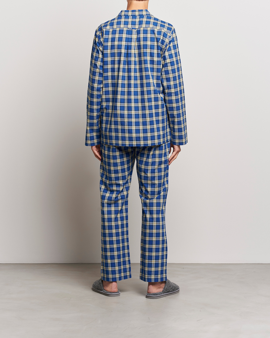 Heren | Pyjama's en gewaden | Gant | Checked Pyjama Set College Blue