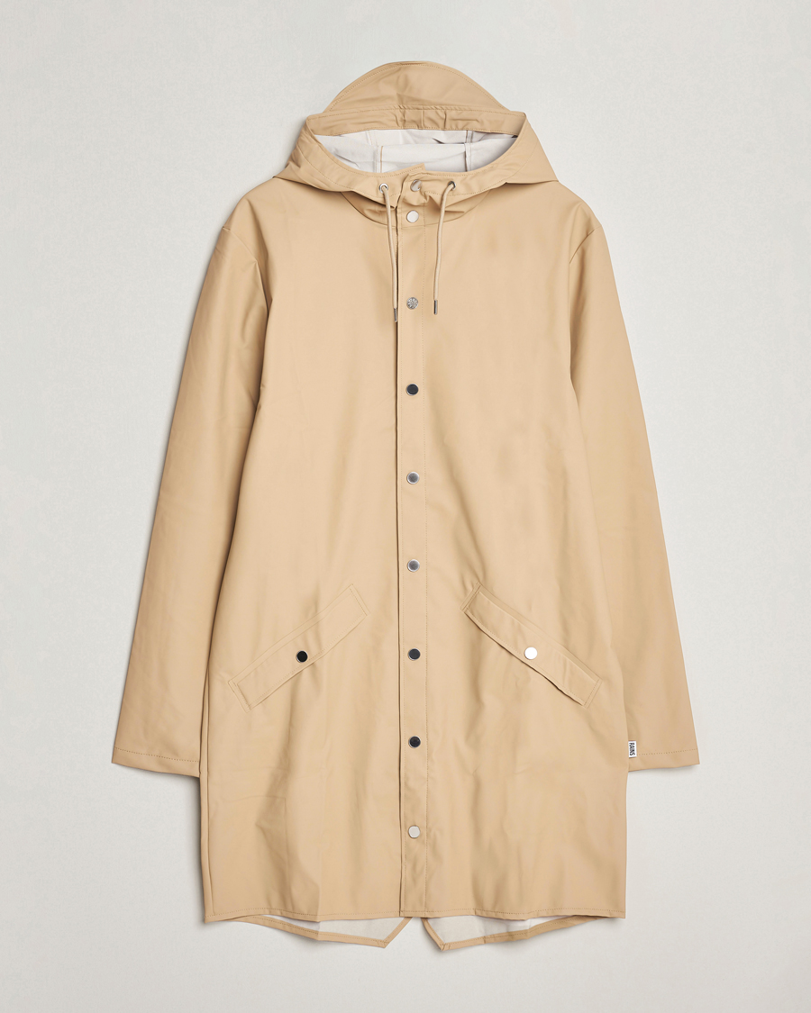 Homme | Manteaux Et Vestes | RAINS | Long Jacket Sand