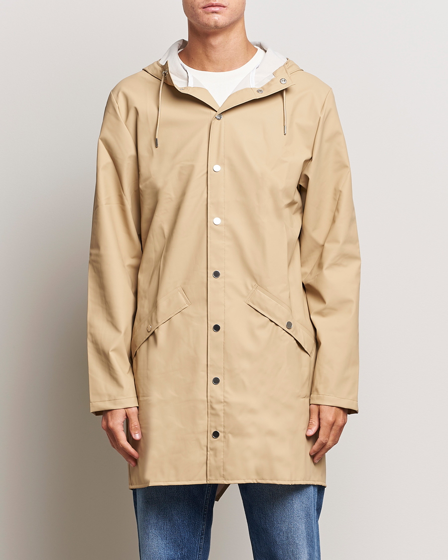 Homme | Manteaux Et Vestes | RAINS | Long Jacket Sand