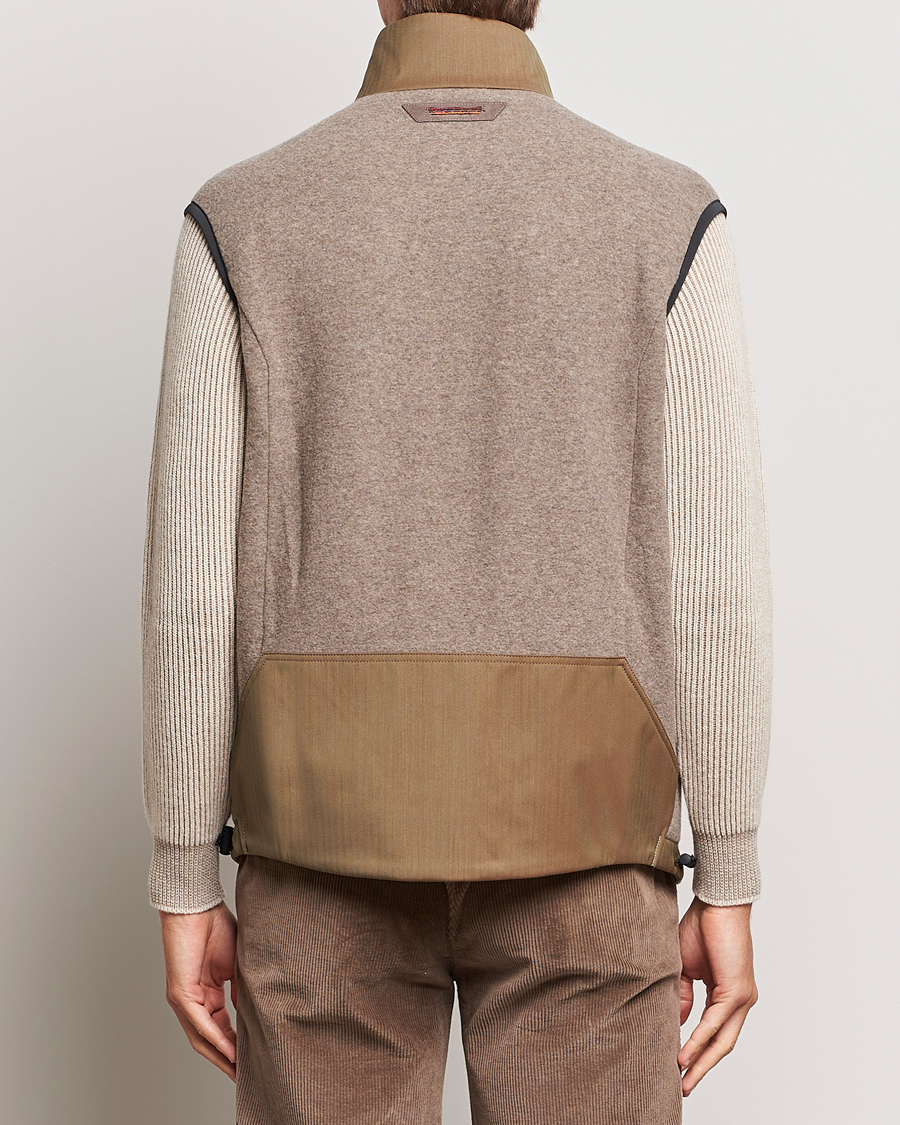 Heren | Jassen | SEASE | Explorer Cashmere Fleece Vest Oyster