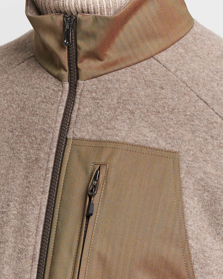Heren | Jassen | SEASE | Explorer Cashmere Fleece Vest Oyster