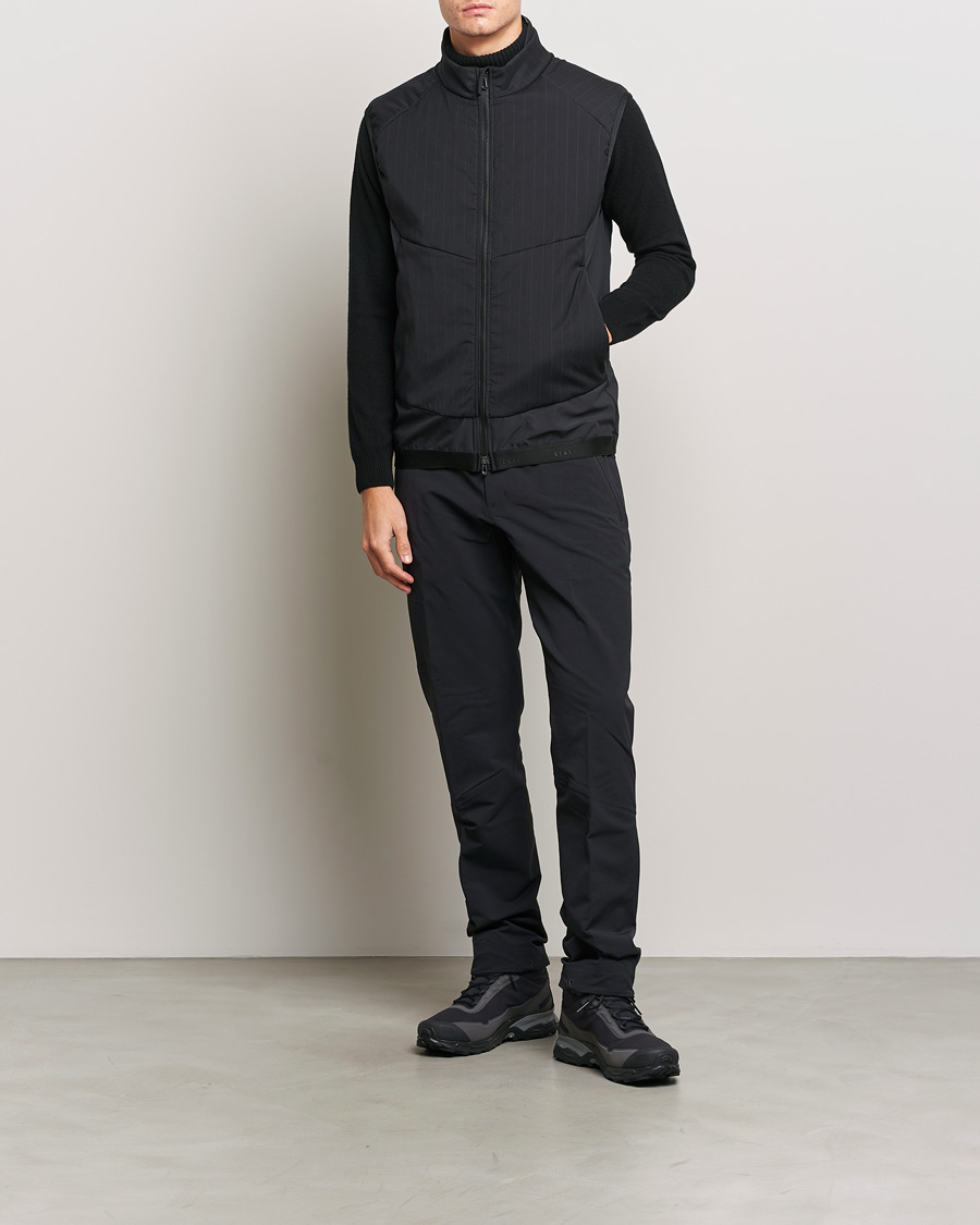 Homme | Manteaux Et Vestes | SEASE | Predator Wool/Nylon Insulated Vest Black