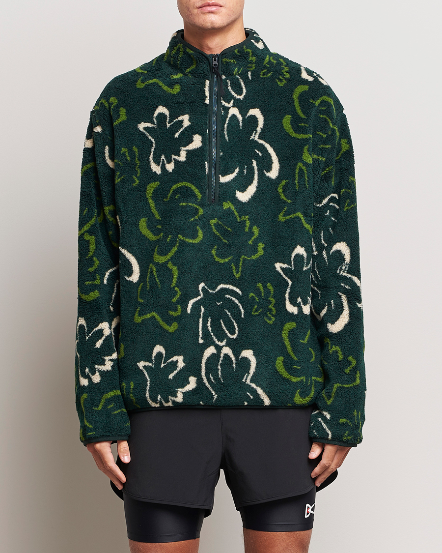 Heren | Truien | District Vision | Half-Zip Pile Fleece Bloom