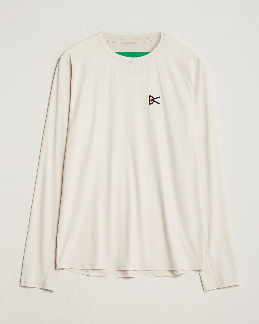Heren | T-shirts | District Vision | Ultralight Aloe Long Sleeve Mushroom