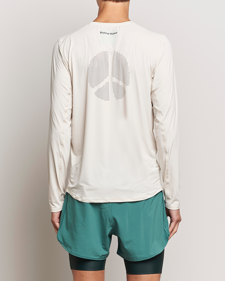 Heren | T-shirts | District Vision | Ultralight Aloe Long Sleeve Mushroom
