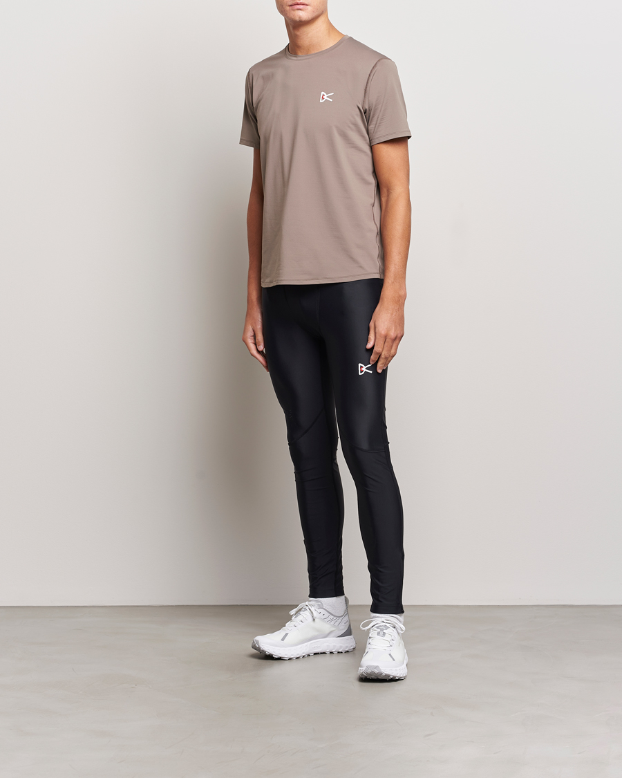 Heren | Broeken | District Vision | Recycled Pocketed Tights Black