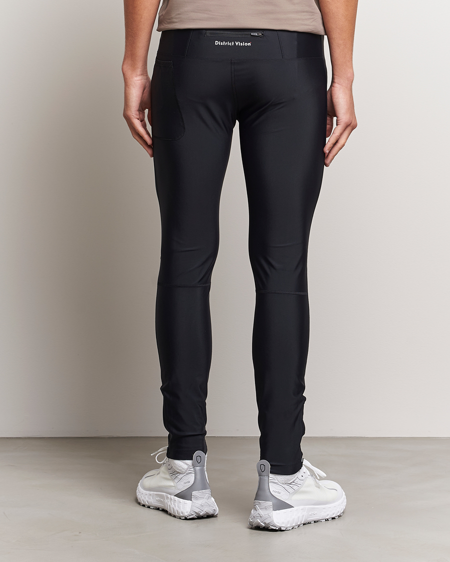 Heren | Broeken | District Vision | Recycled Pocketed Tights Black