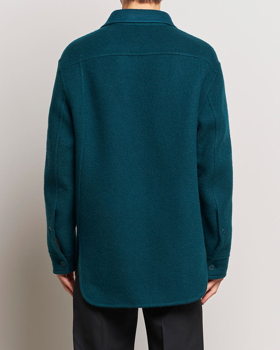 Homme | Chemises | Lanvin | Wool/Mohair Overshirt Dragon