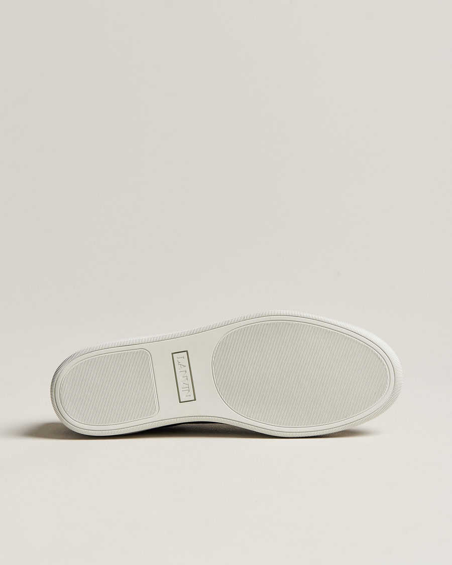 Homme | Lanvin Nappa Cap Toe Sneaker Espresso | Lanvin | Nappa Cap Toe Sneaker Espresso