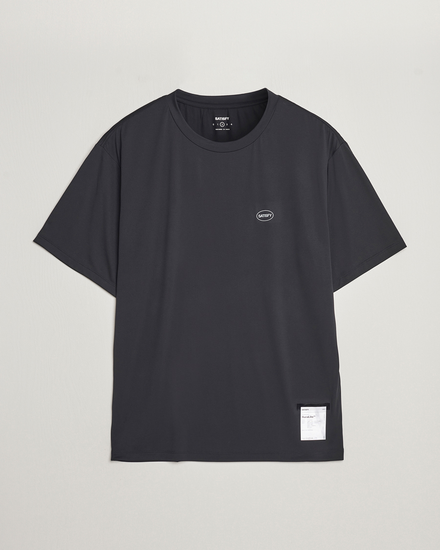 Homme | T-shirts | Satisfy | AuraLite T-Shirt Black
