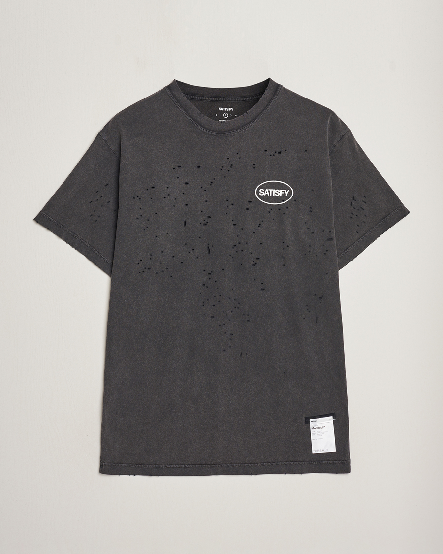 Homme | T-shirts | Satisfy | MothTech T-Shirt Aged Black