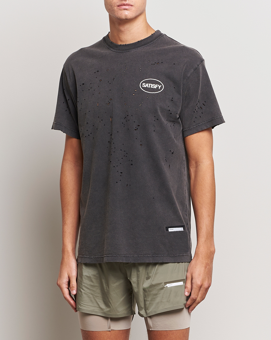 Homme | T-shirts | Satisfy | MothTech T-Shirt Aged Black