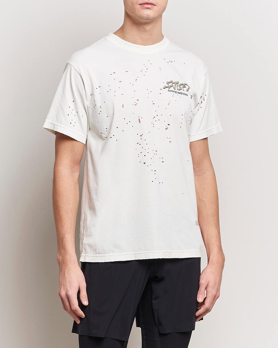 Homme | T-shirts | Satisfy | MothTech T-Shirt Off White