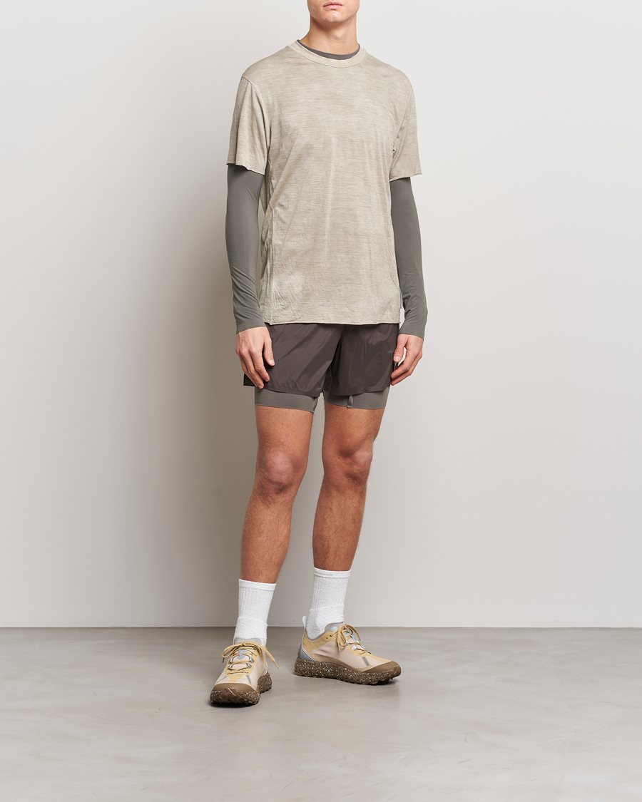 Homme | T-shirts | Satisfy | CoffeeThermal Base Layer Dark Natural