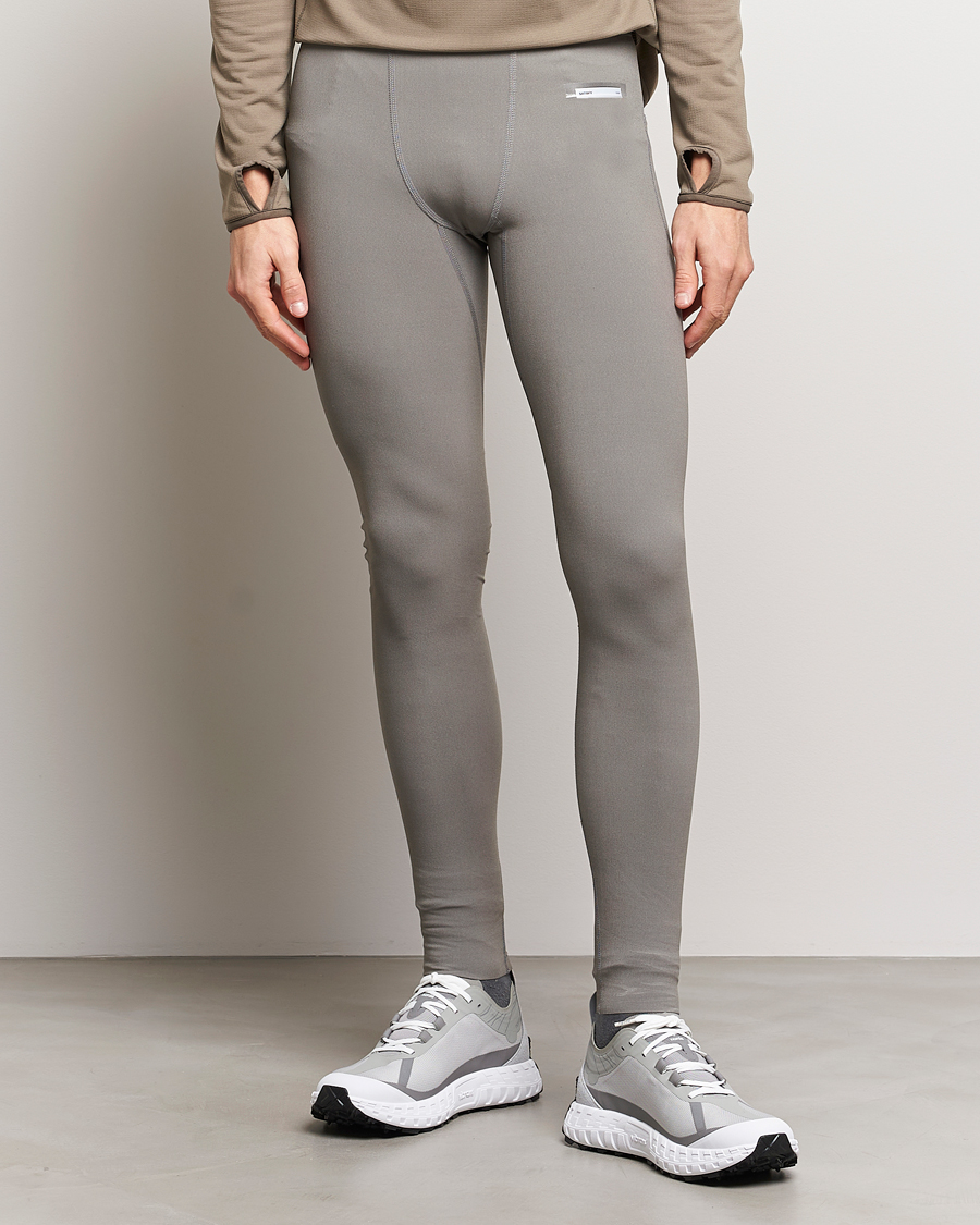 Homme | Pantalons | Satisfy | CoffeeThermal Tights Dark Natural