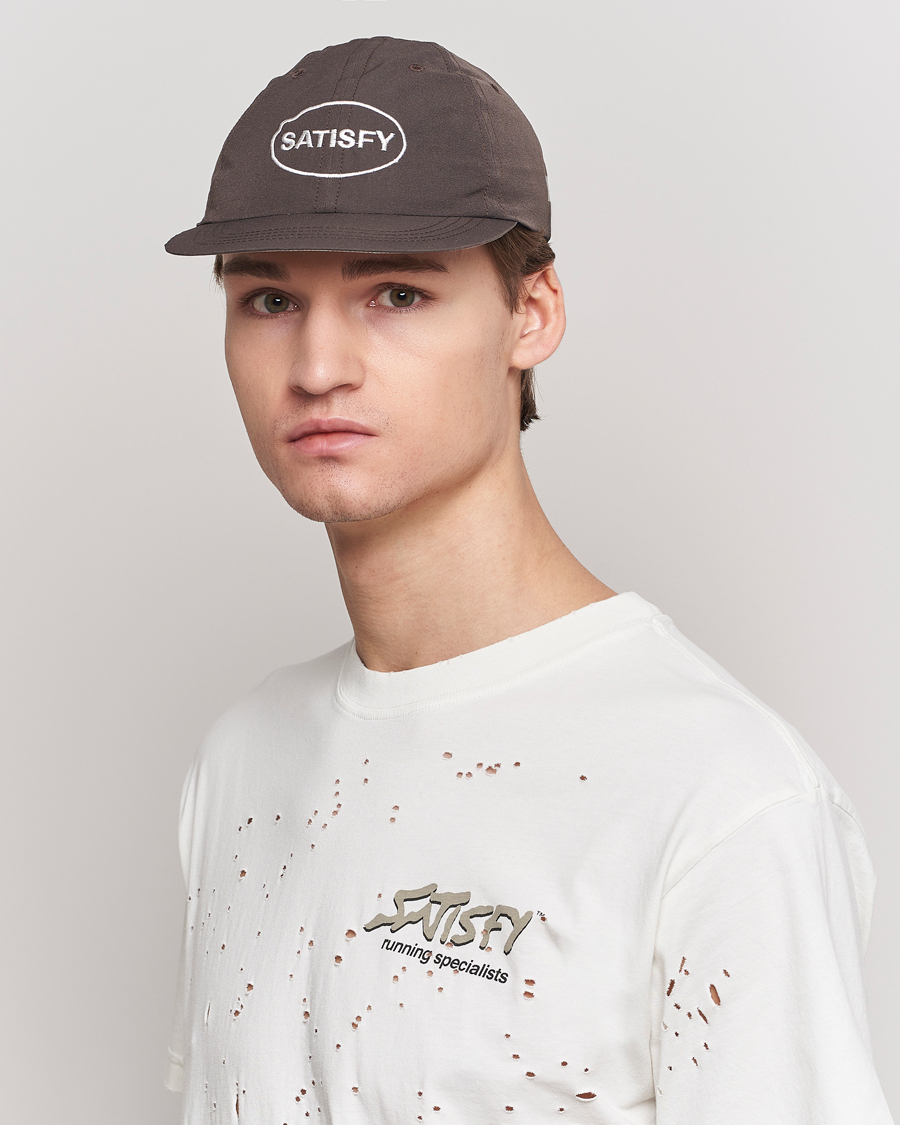 Homme | Satisfy PeaceShell Running Cap Brown | Satisfy | PeaceShell Running Cap Brown