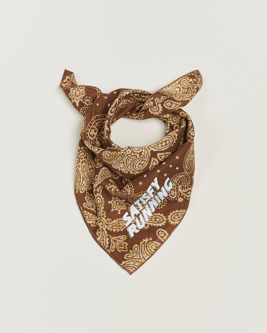 Homme | Satisfy Japanese Cotton Bandana Brown | Satisfy | Japanese Cotton Bandana Brown