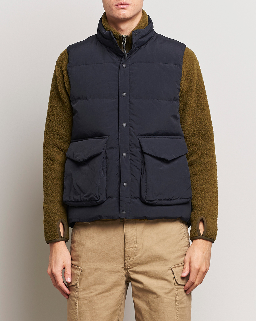Heren | Jassen | Snow Peak | Recycled Down Vest Black