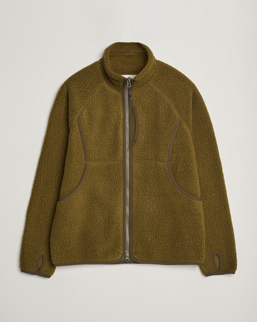 Homme | Pulls Et Tricots | Snow Peak | Thermal Boa Fleece Jacket Olive