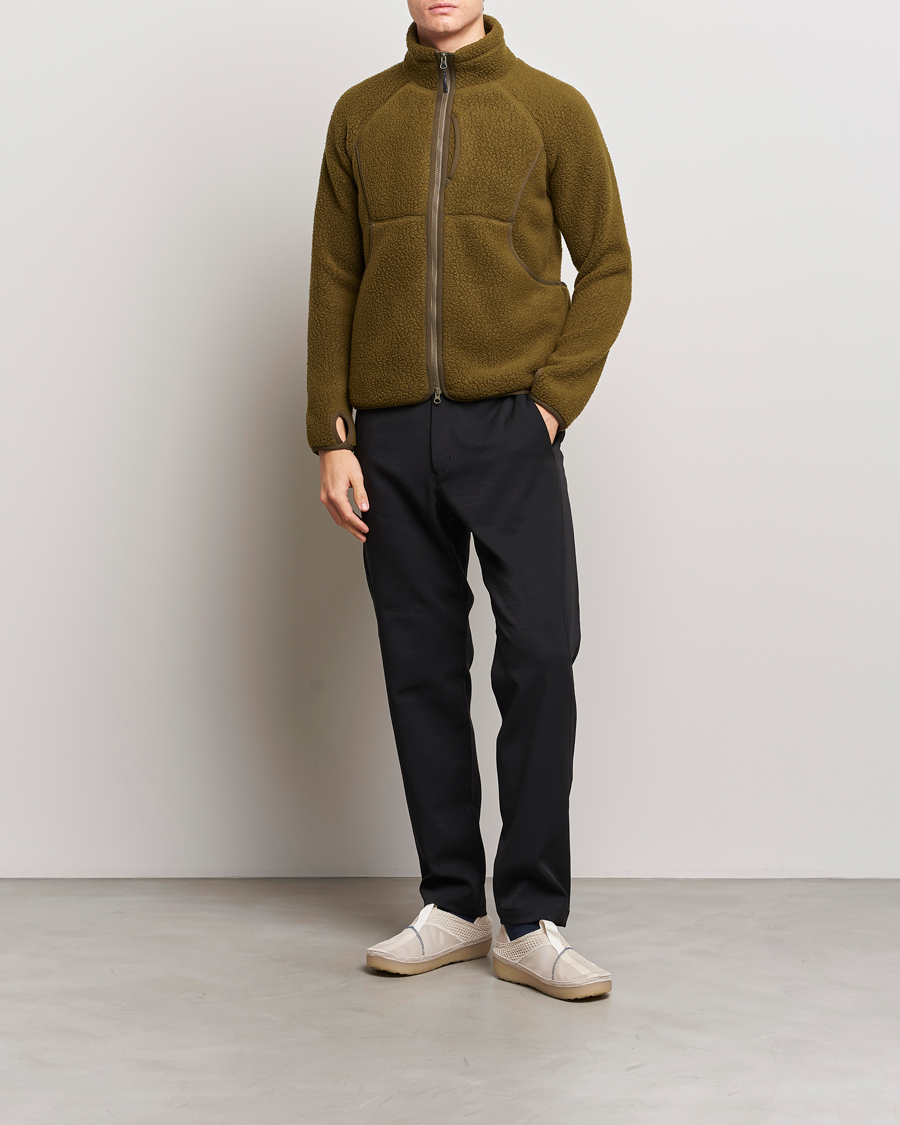 Homme | Pulls Et Tricots | Snow Peak | Thermal Boa Fleece Jacket Olive
