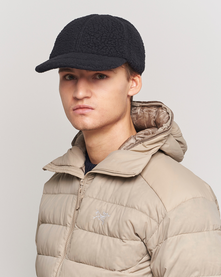 Homme | Snow Peak Thermal Boa Fleece Cap Black | Snow Peak | Thermal Boa Fleece Cap Black