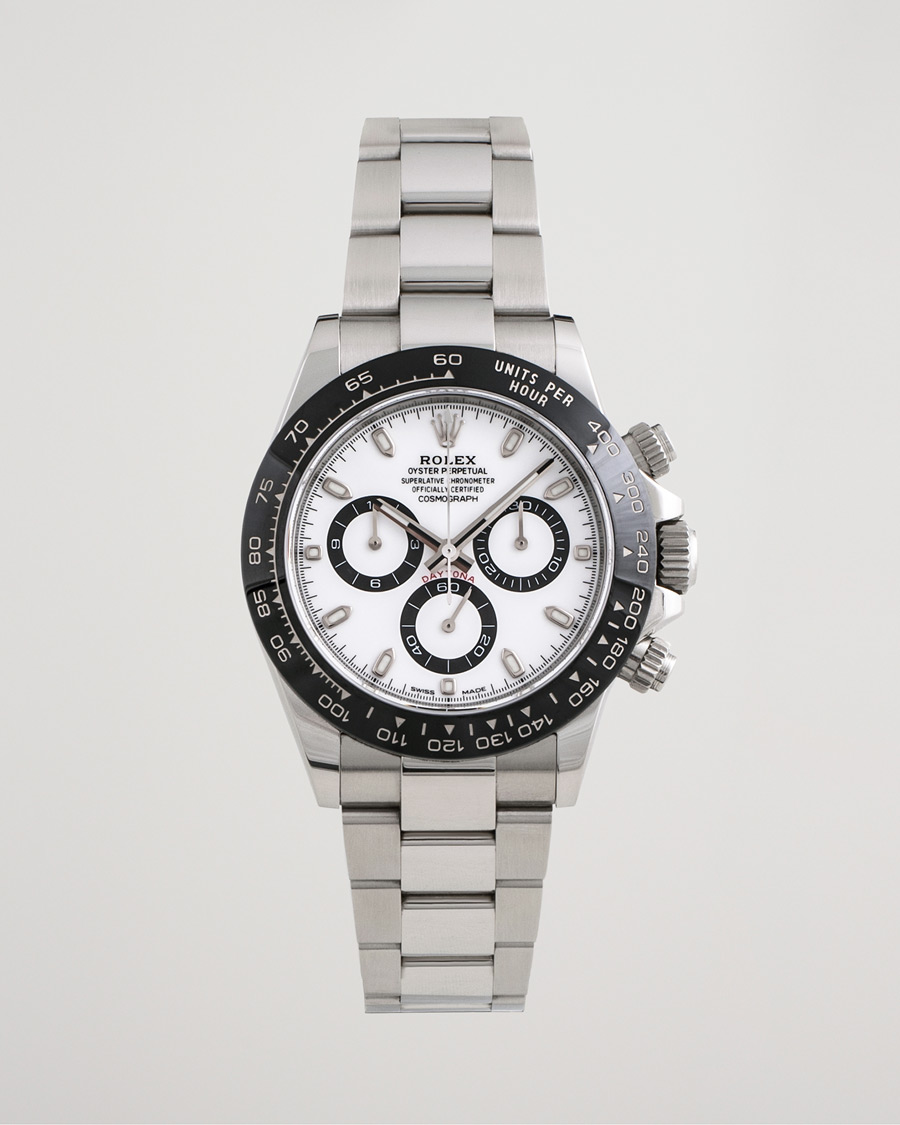 Heren | Rolex Pre-Owned Daytona 116500LN Steel White | Rolex Pre-Owned | Daytona 116500LN Steel White