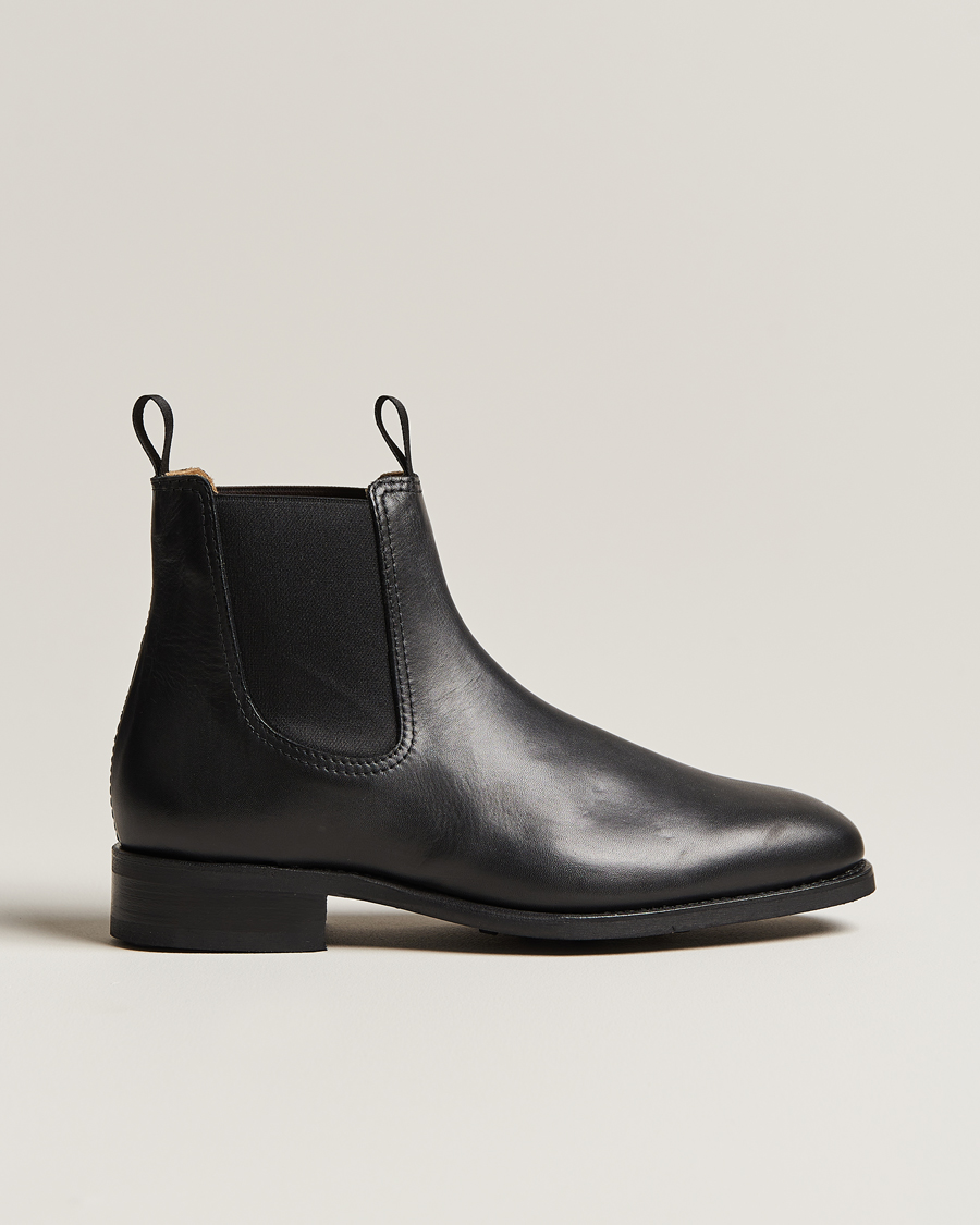 Heren | Laarzen | Myrqvist | Granhult Chelsea Boot Black Calf