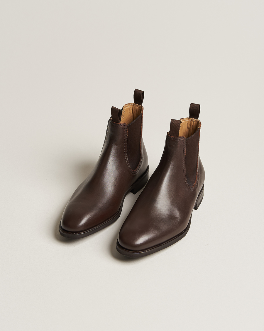 Heren | Myrqvist Granhult Chelsea Boot Dark Brown Calf | Myrqvist | Granhult Chelsea Boot Dark Brown Calf
